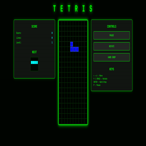 Tetris game